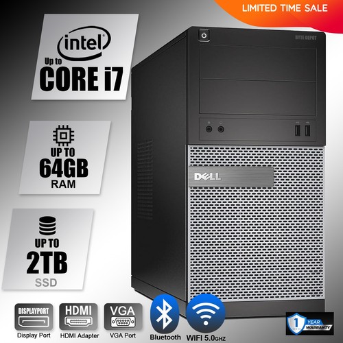 Dell desktop computer - pc, i7